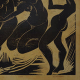 midcentury tribal hand block print midcentury tribal hand block print