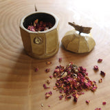 stoneware driftwood box - Jarrett West stoneware driftwood box - Jarrett West