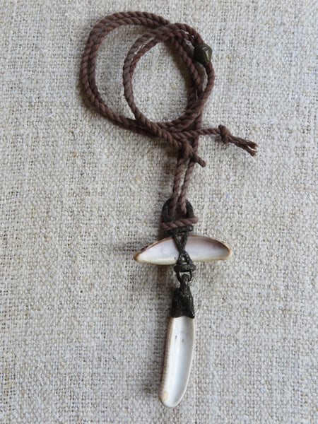 vintage talisman necklace - Lou Zeldis vintage talisman necklace - Lou Zeldis