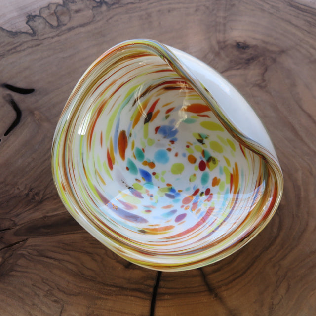 sixties artisan murano glass bowl sixties artisan murano glass bowl
