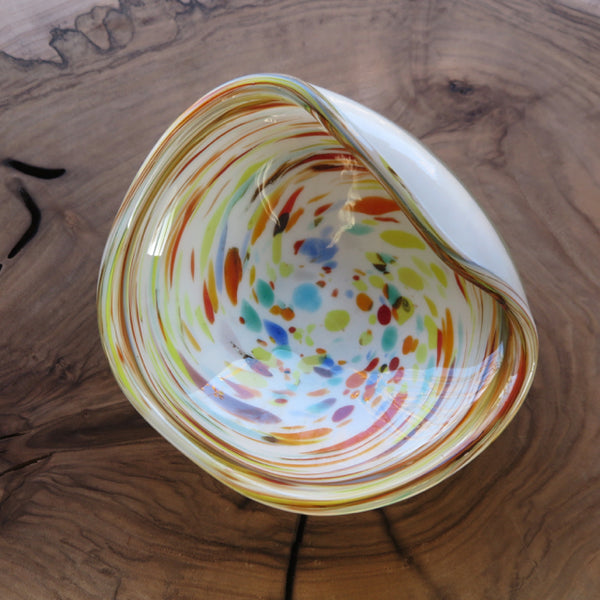 sixties artisan murano glass bowl sixties artisan murano glass bowl