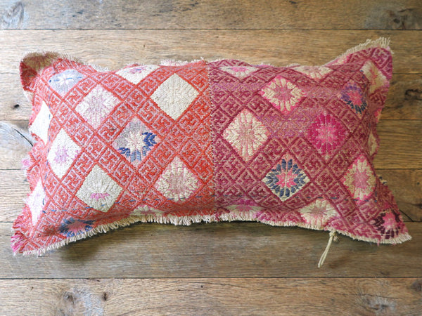 artisan vintage wedding quilt one of a kind pillow - FOUND&MADE artisan vintage wedding quilt one of a kind pillow - FOUND&MADE