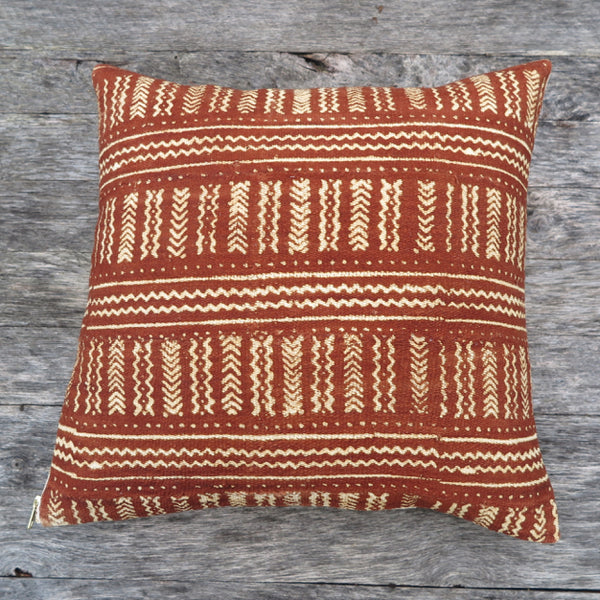 modern african mud cloth pillow - FOUND&MADE modern african mud cloth pillow - FOUND&MADE