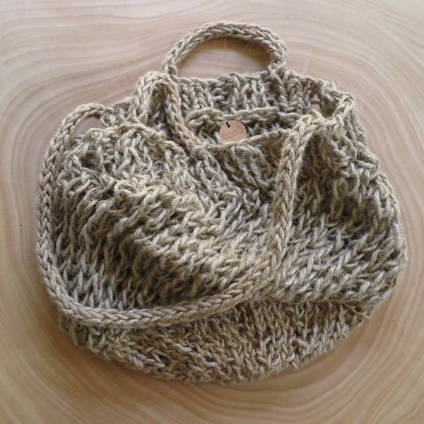 jute handmade market bag - KKIBO - FOUND&MADE jute handmade market bag - KKIBO - FOUND&MADE