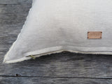 Linen Plaid Selvedge - One of a Kind Pillow Linen Plaid Selvedge - One of a Kind Pillow