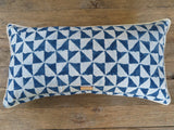Japanese indigo rope -one of a kind pillow Japanese indigo rope -one of a kind pillow