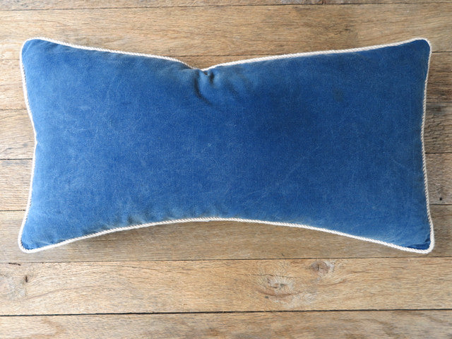 japanese indigo rope pillow - FOUND&MADE japanese indigo rope pillow - FOUND&MADE