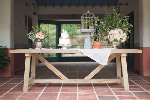 artisan trestle dining table - FOUND&MADE artisan trestle dining table - FOUND&MADE