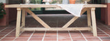 artisan trestle dining table - Found&Made artisan trestle dining table - Found&Made