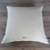 shibori grey linen - one of a kind pillow