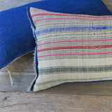 handmade linen stripe one of a kind pillow - FOUND&MADE 