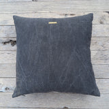 naturally dyed shibori one of a kind pillow - Noon Design Studio