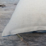indigo handmade shibori- one of a kind pillow
