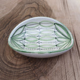 hand painted Swedish ceramic bowl
