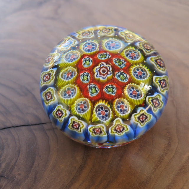 a thousand flowers glass paperweight - FOUND&MADE 