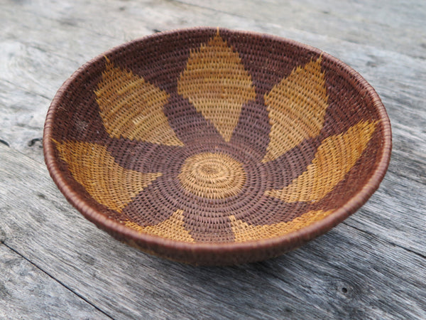 one of a kind handwoven botswana bowl - FOUND&MADE