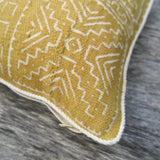 modern african rope- one of a kind pillow