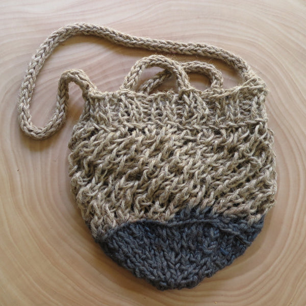 hand crafted indigo market bag - KKIBO - FOUND&MADE