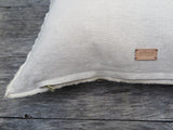 Linen Plaid Selvedge - One of a Kind Pillow