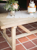 artisan trestle dining table - Found&Made